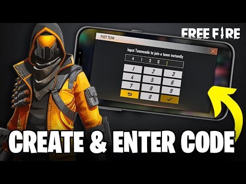 How To Create And Enter Team Code In Free Fire In Mobile