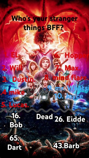 Stranger things bff￼