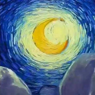 Bức tranh "Starry Night"trong mắt của Van Gogh
