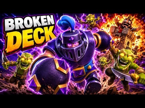 This EVO MEGA KNIGHT Deck Gives FREE WINS!