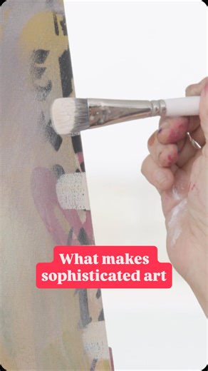 The key to creating sophisticated art comes in understanding the elements of art and having variety! . . . #arttips #artistoninstagram #artcommunity #painting #mixedmedia #abstractart | Milan Art Institute