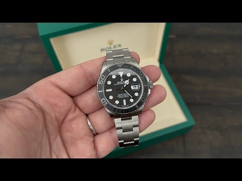 Unboxing the Rolex RLX Titanium Yacht-Master 42 (226627)
