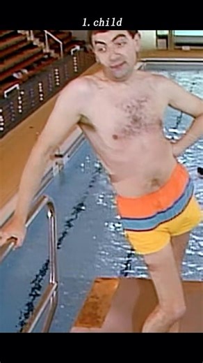 Mr. Bean’s Ultimate Fear 😱💦 | Diving Board Disaster #movie#shorts