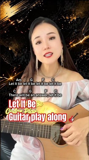 Let It Be Guitar Tutorial Easy Chords | The Beatles Beginner Guitar Lesson