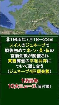 1955年(昭和30年)の10大ニュース