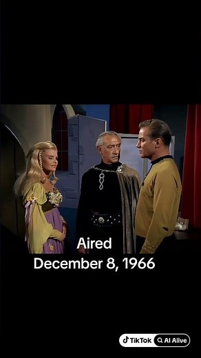 The Star Trek episode "Conscience of the King" aired December 8, 1966.