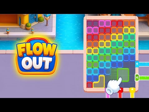 Flow Out: Watery Factory (by Sonat) IOS Gameplay Video (HD)