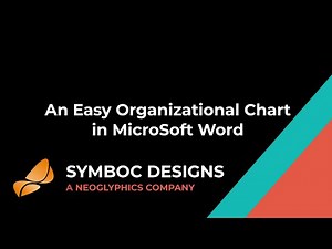 Organizational Chart In MicroSoft Word