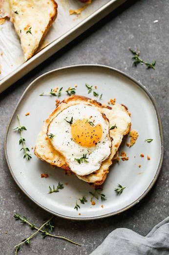 Easy Croque Madame - Tastes Better from Scratch