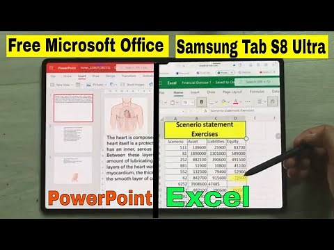 How to Get Free Microsoft Office on Samsung Galaxy Tab S8 Ultra - (Word, Excel, PowerPoint)