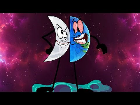 What if Earth became Half-Moon? + more videos | #aumsum #kids #children #space