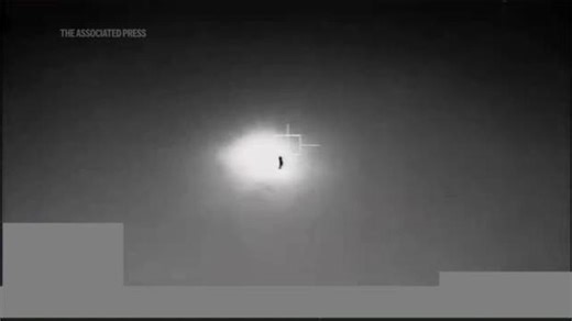 South Korean Military Releases Footage Showing View of North Korean Rocket Explosion