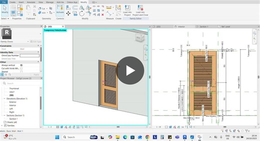 #revit #bim #familycreation #parametricdesign #revitarchitecture #documentation #bimmodeler #constructiontechnology | Kerolos Reda