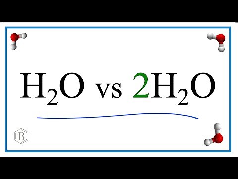 H2O vs 2H2O