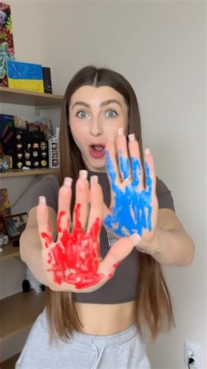 Viral mixing color dance trend🎨#usa #colors #trend #viral #dance #shorts #america