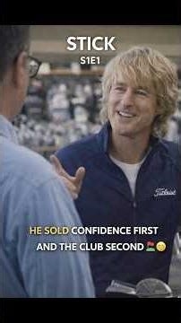 He Sold Confidence First and the Club Second ⛳😄 | Stick S1E1 #shorts #movie