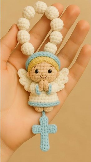 Crochet Rosary - Amigurumi Rosary Ideas #crochetideas #amigurumi