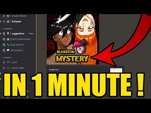 HOW to JOIN BLOXSTON MYSTERY DISCORD SERVER ✅PC & MOBILE✅