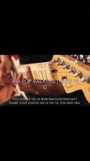 6/8 POP BACKING TRACK IN G