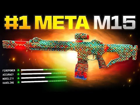 57 KILLS in ONE GAME 😱 Using This M15 Loadout in WARZONE! ( BEST M15 MOD O Class Setup )