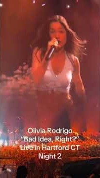 Olivia Rodrigo - Bad Idea, Right? Live in Hartford CT; Sept 26, 2026