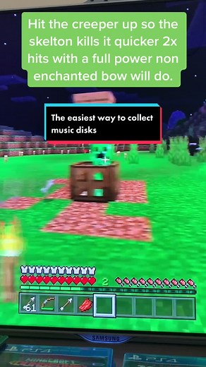 Collecting Music Disks in Minecraft Made Easy