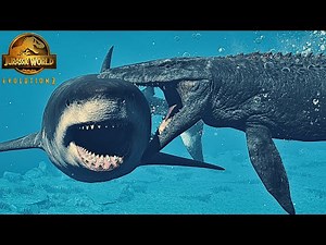 🦈 MEGALODON & MOSASAURUS vs. All Marine Reptiles |Sea Dinosaur Monsters Hunt & Fight|