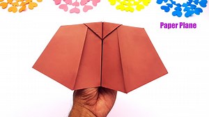 Flapping paper bat making ideas - Toy Making Ideas #PaperBatPlane #PaperPlane #SchoolCraft | Mr. Creator