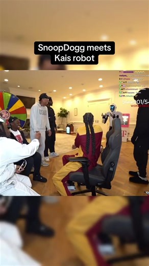 Snoop Dogg Encounters Kais Robot in Hilarious Moment