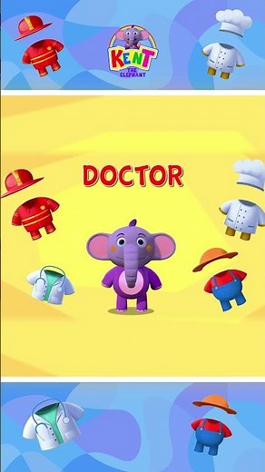 Errate den Beruf mit Kent –Lernvideo Für Kinder #shorts #kidseducation #hooplakidzdeutsch