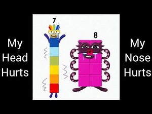 Numberblocks jumpscares 0.000001 to 100 Quintillion