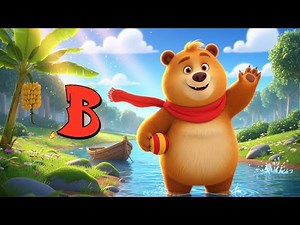 Letter B – Benny the Brave Bear | Alphabet Adventures
