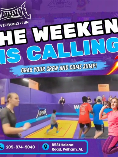 Jump. Play. Repeat. 💥 The ultimate day out starts here! #family fun pack #altitudetrampolinepark #pelhamal #KidsFun #indoor