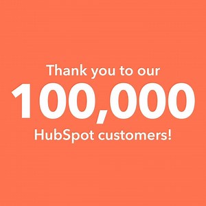1.5K views · 26 reactions | 100,000 customers and we're just getting started!  We've come a long way from a scrappy startup, banging the drum about inbound marketing, to a scaling CRM platform company. Every customer, partner, and employee helped us get to where we are today. Thank you all 李 | HubSpot | Facebook