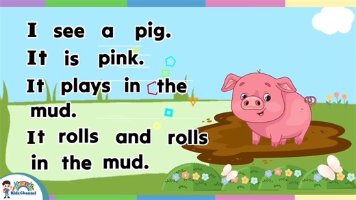 Learn to Read a Story "I See a Pig" READING FOR TODDLERS AND PRESCHOOLERS 🌈 You can watch full and complete videos in our YouTube Channel "Ken's Kids Channel"! 🥰🌈 https://youtube.com/@kenskidschannel5521?si=LeAQzhj-MFGphH5h It's a beautiful day! 🥰 Welcome to Ken's Ken's Channel! Learn to read phonetically through this channel! READING PHONICS LESSON GUIDE: Unit 1- Lesson 1 - Alphabet Letters and Sounds Aa to Zz- https://youtu.be/qeeMkLNg_5I Lesson 2 - The Short Vowel Sounds https://youtu.be/