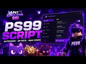 PS99 Script 2026 - Auto Farm + Auto Hatch - Pet Simulator 99 Roblox Hack
