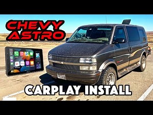 How to Install a Carplay Stereo in a Chevy Astro
