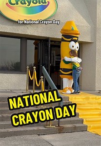 National Crayon Day with Crayola: Best Day Ever!