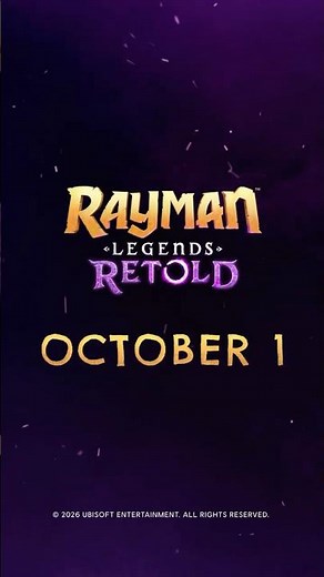 Our limbless hero, Rayman, is back this fall! - “Rayman Legends Retold” | YouTube Shorts