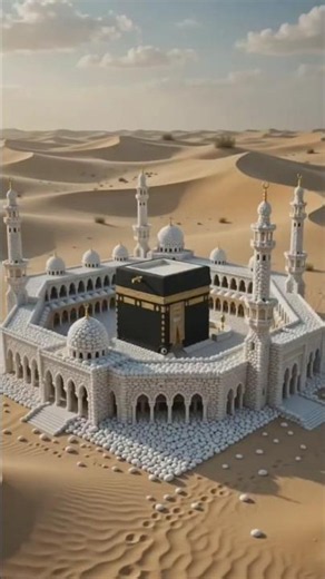 Stones in the Desert Turn Into the Holy Kaaba 🕋