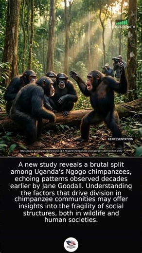 What a chimpanzee 'civil war' can teach us about how societies fall apart