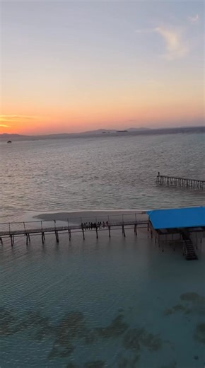 Sunset at Onok island👌🏻 DM us for Balabac tour❤️ #KampMalaya | Balabac Island Tours-Kamp Malaya