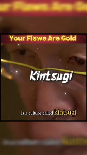 Why Broken Is Beautiful ✨ japanese Art of Kintsugi 🇯🇵 Your Flaws Are GOLD: 2d illustration animation