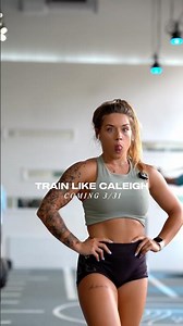 The secret is out… 👀Train Like Caleigh drops 3/31!