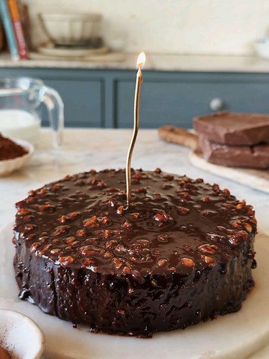 Eggless Ragi Chocolate Cake in Just 7 Minutes