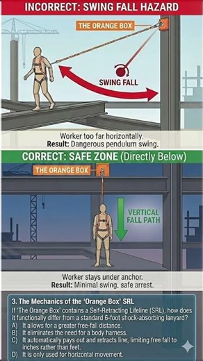Understanding Self-Retracting Lifelines: Quiz Insights #shorts