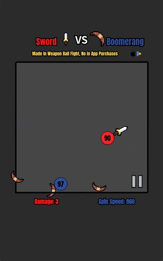 Sword vs. Boomerang