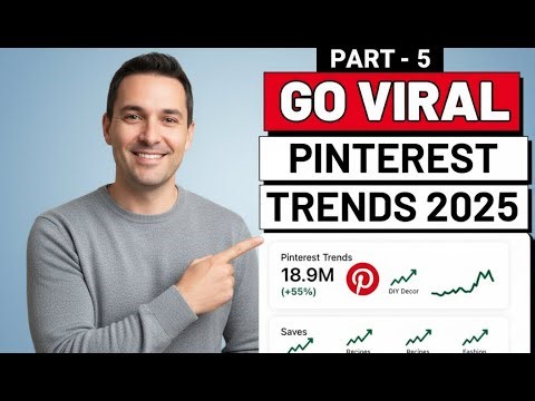 How to Use Pinterest Trends Tool In 2025 to Go Viral | Pinterest’s Tutorial 2025
