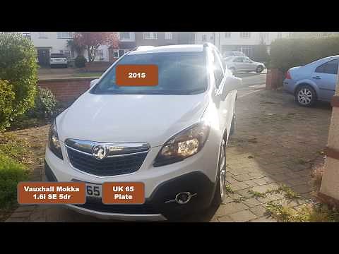 Vauxhall Mokka TPMS - Tyre pressure setting