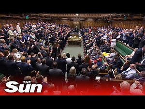 Theresa May's tearful farewell at her last PMQs